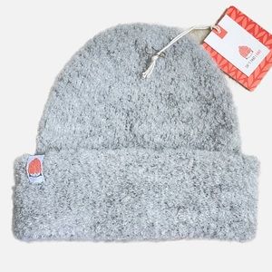 Sh*t That I Knit Alpaca Teddy Beanie Grey New with Tags